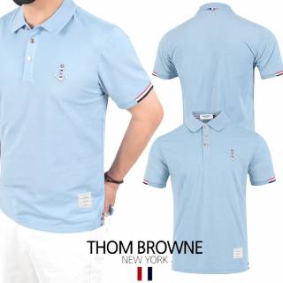 thom-browne-24ss-앵커자수-골드버튼-pk-티셔츠-명품 레플리카 미러 SA급